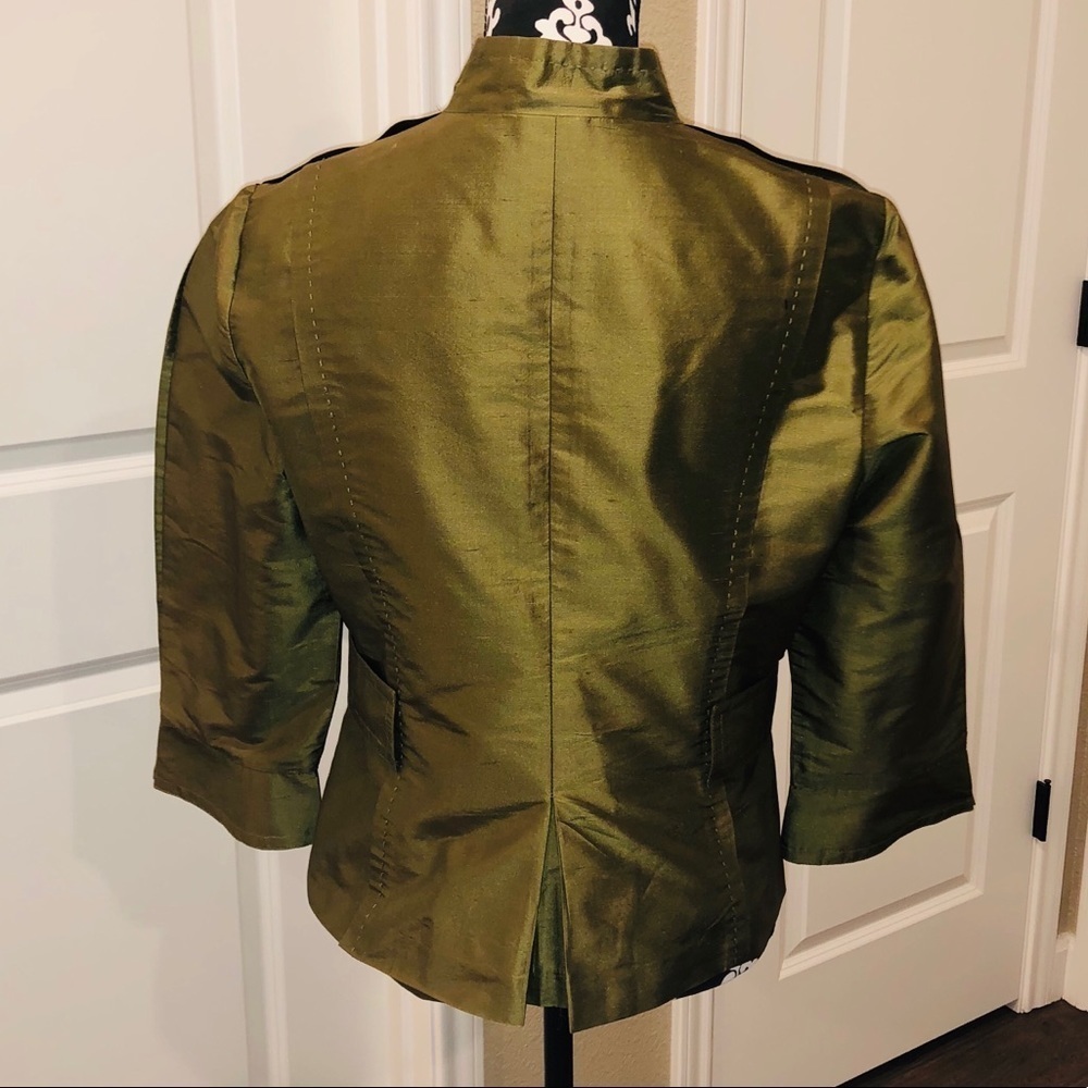 CARLISLE Blouse 100% Silk Size 10 - Picture 3 of 8